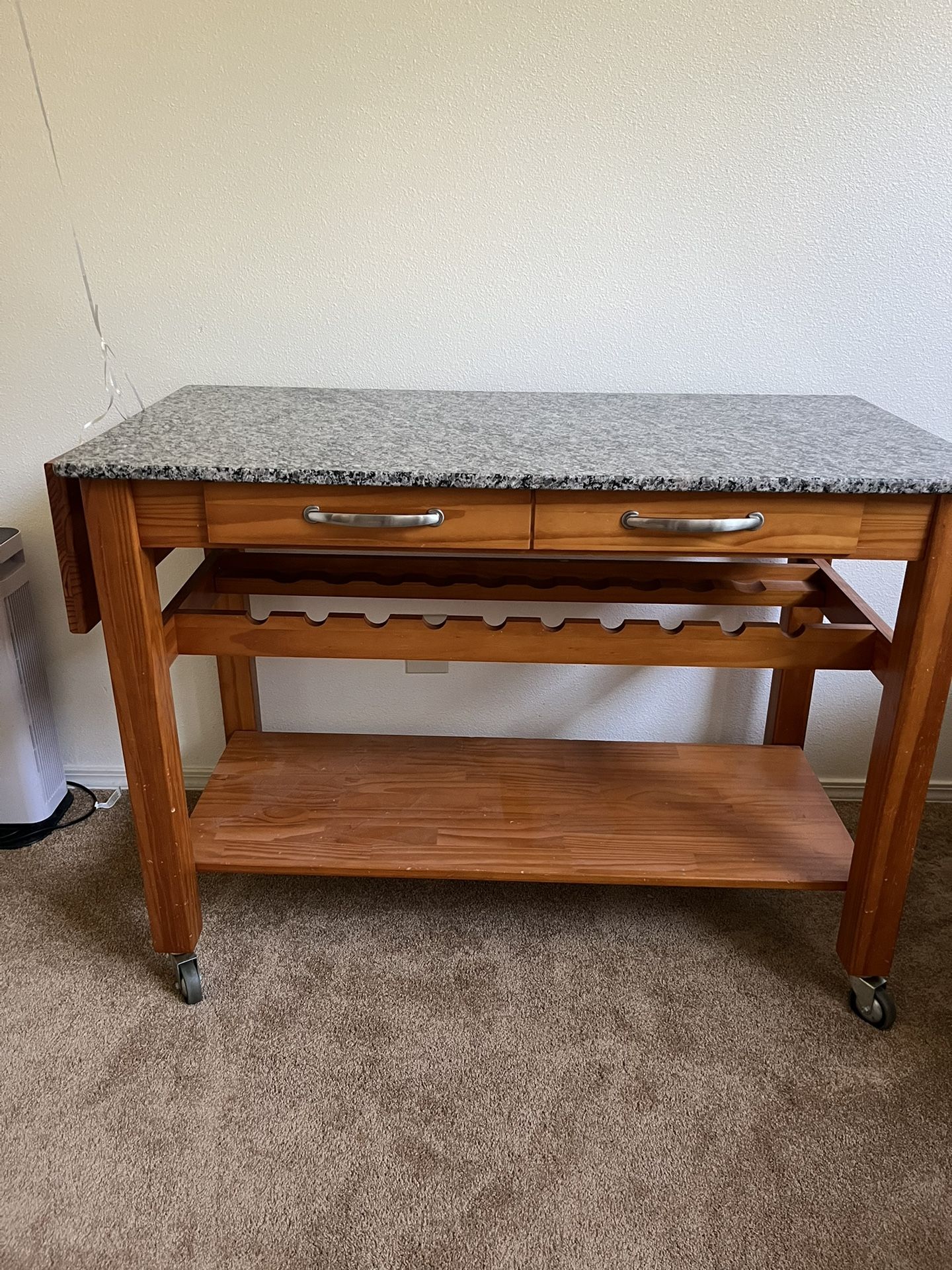 Wine Rack , Serving Table , Or Tv Stand. 