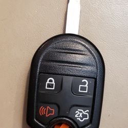 Ford FOB Key.   Used With 2015 FORD FIESTA And Other FORD CARS.  2 FOB Are Available! 