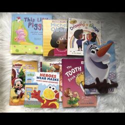 EIGHT assorted children’s books