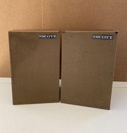 HH SCOTT 166 B Loudspeaker System. Vintage Wide Range Speakers. Made in USA  for Sale in Redlands, CA - OfferUp