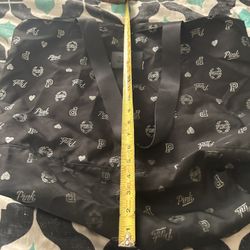VS Pink Black Bag