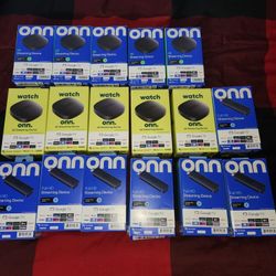 Brand New Onn Google TV Boxes ( Fully Loaded)