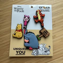 winnie the pooh crocs charm muilti pack