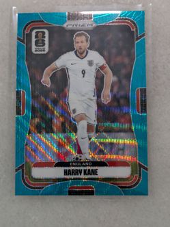 2026 Panini Prizm World Cup Harry Kane Teal Wave /99 #109 England SP Numbered