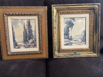 Geometric and older Vintage Art collections