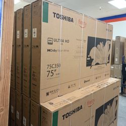 75” TOSHIBA 4K HDR SMART FIRE TV