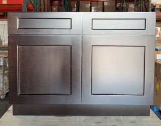 Dark Espresso Painted  Vanity bathroom cabinet