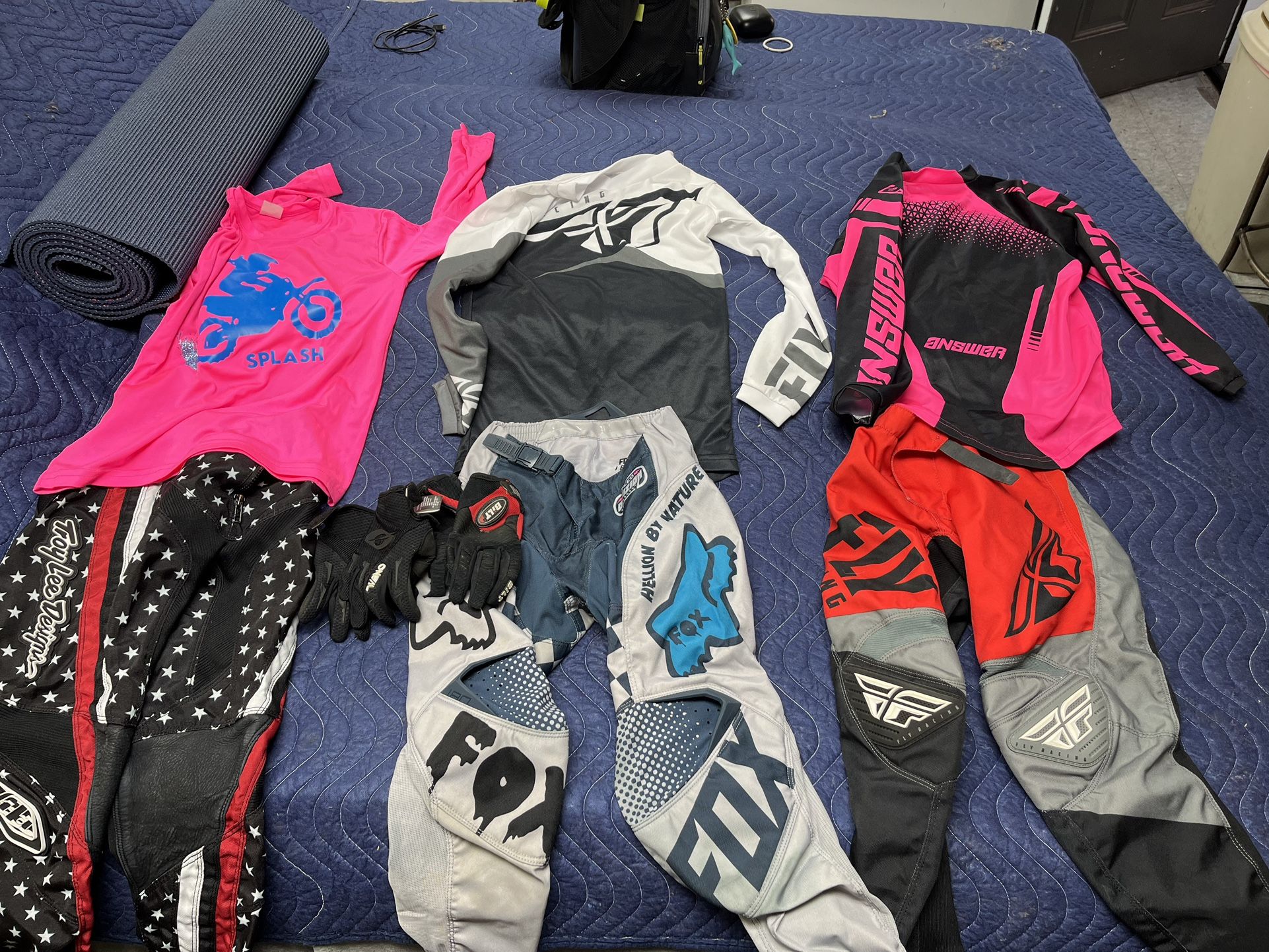 Dirt Bike Youth Boots And Clothes 