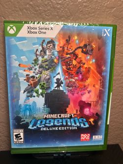 Hey, it’s never been used I’m asking $35 brand Minecraft Legends Deluxe- Xbox Series X, Xbox One
