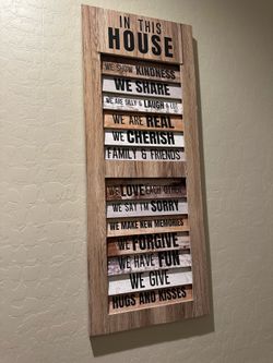 Large farmhouse sign