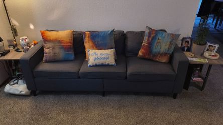 Couch, chair. Ottoman