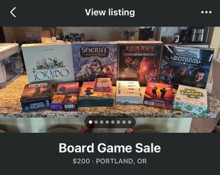 Board Game Sale