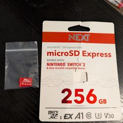 256GB microSD Express Card For Nintendo Switch 2 