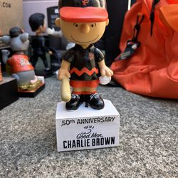 Charlie Brown San Francisco Giants Bobblehead 
