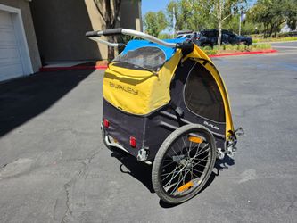 Burley 2-Seat Bike Trailer & Jogging Stroller Bundle ($550 worth selling for $180)