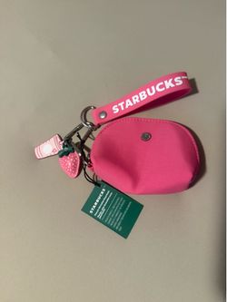Starbucks Pink Wristlet New