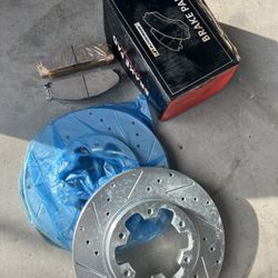 Hardbody Nissan 1994 Front Brakes/rotors 