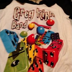 Vintage Gray Ken Ban Concert Shirt 19 84