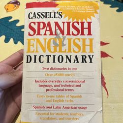 Spanish & English Dictionary