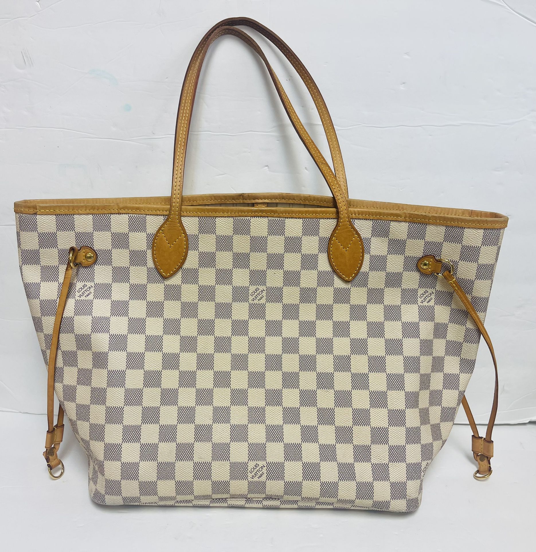 Louis Vuitton pre-owned Neverfull Damier Azur Tote Bag - Farfetch