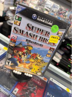 SUPER SMASH BROS MELEE CIB | TESTED | HAS LIGHT SCRATCH