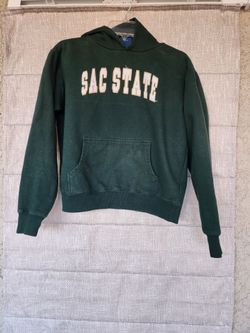 Sac State Green Pullover Hoodie