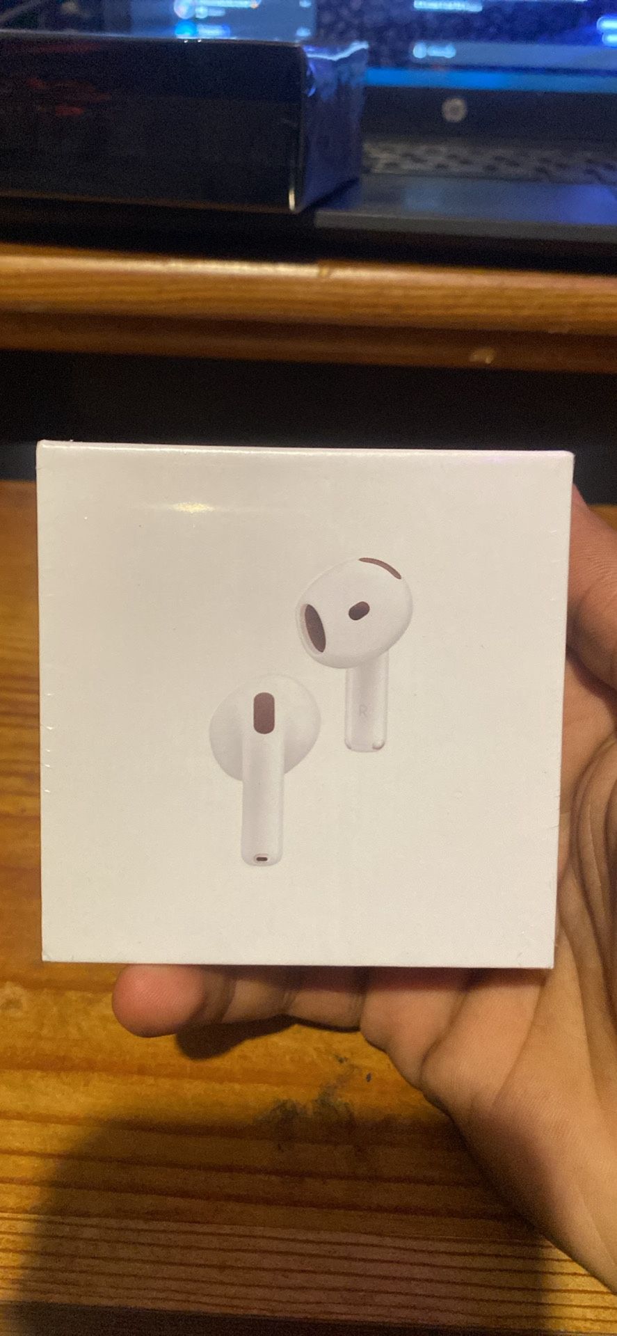 AirPod 4s with active noise cancellation (ANC)