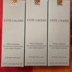 Estee Lauder Micro Essence Lotion x3