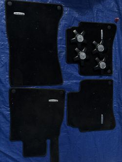 MERCEDES BENZ CAR PARTS MATS& VALVE CAPS