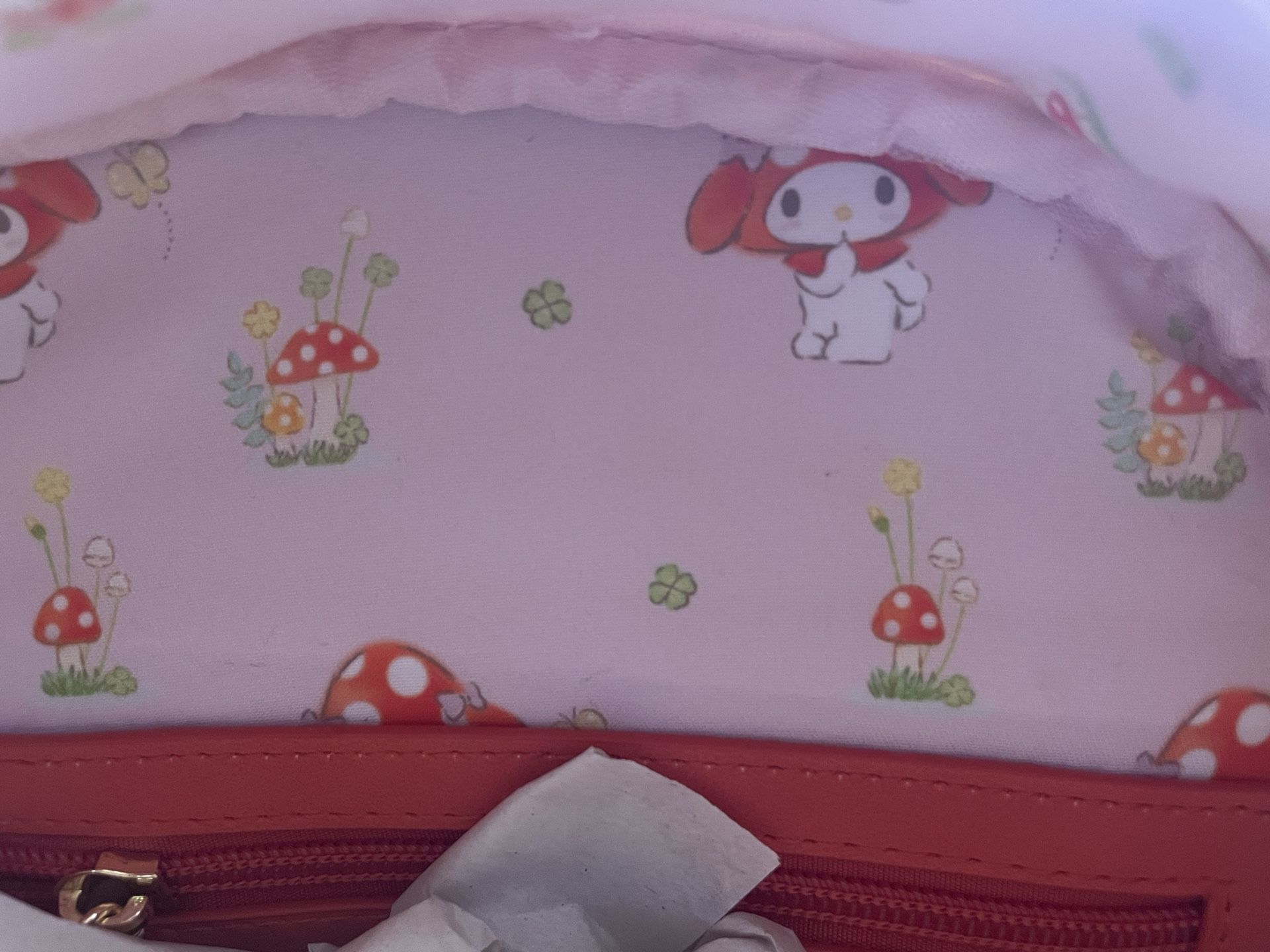 Sanrio My Melody Mushroom cottagecore Mini Backpack