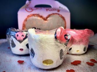 Hello Kitty Candle Bundle Valentines My Melody Kuromi