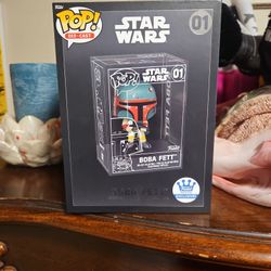 Star Wars BOBA FETT FUNKO Die Cast Brand New