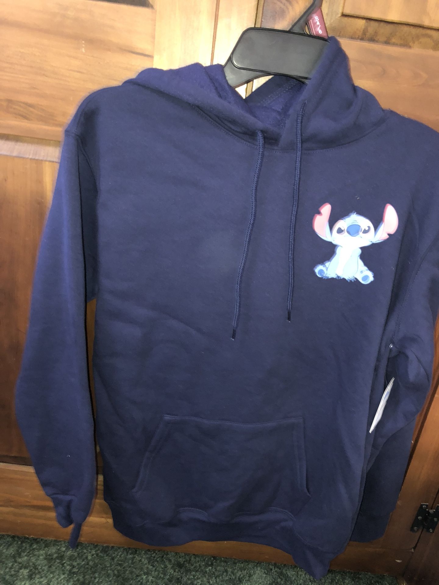 LADIES SZ SMALL 4/6 LILO & STITCH HOODIE NEW W TAGS