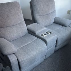 Reclinable, Color Gris 