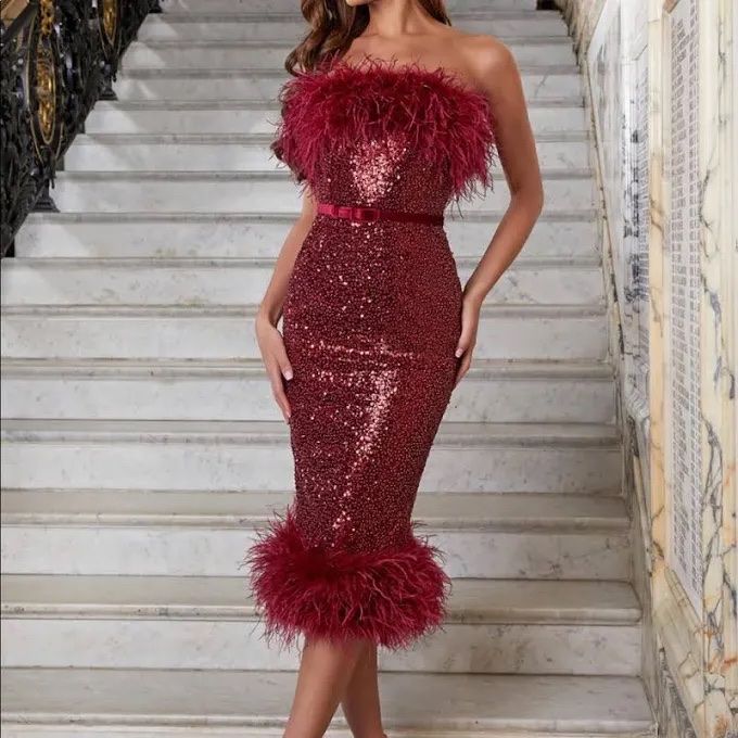 nadine merabi red lace dress Nadine Merabi Miranda Red Dress 8