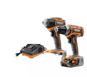 1 Battery & Charger - R9603 Gen5X Brushless Drill/Driver Impact Combo Kit