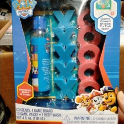 Paw Patrol Bathtub Tic-tac-toe Gift Set