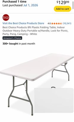 Brand New 8ft Foldable Table