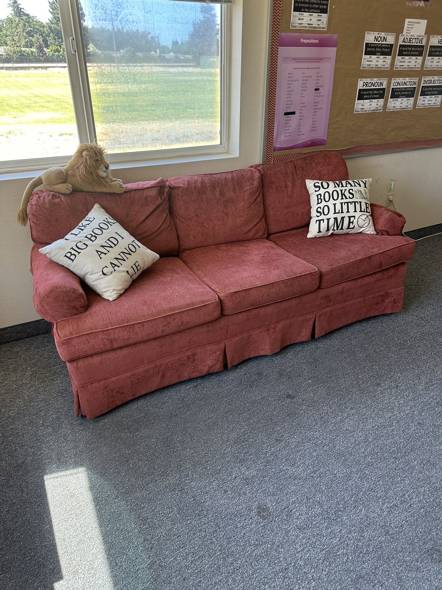 Nice Red Couch