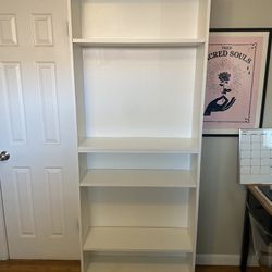 White IKEA Shelf 