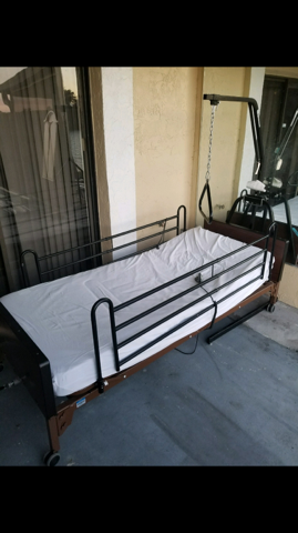 Remote controlled medical bed