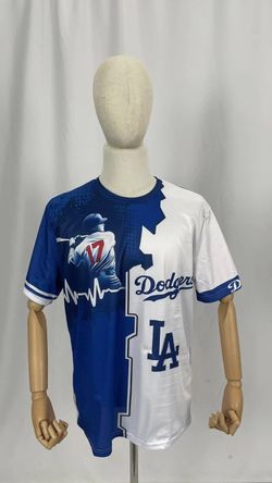 Dodgers unisex drift baseball t shirts