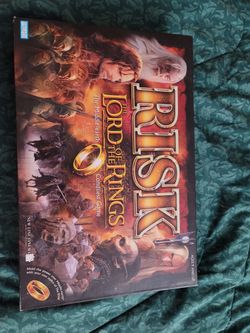 RISK Lord of the rings game board