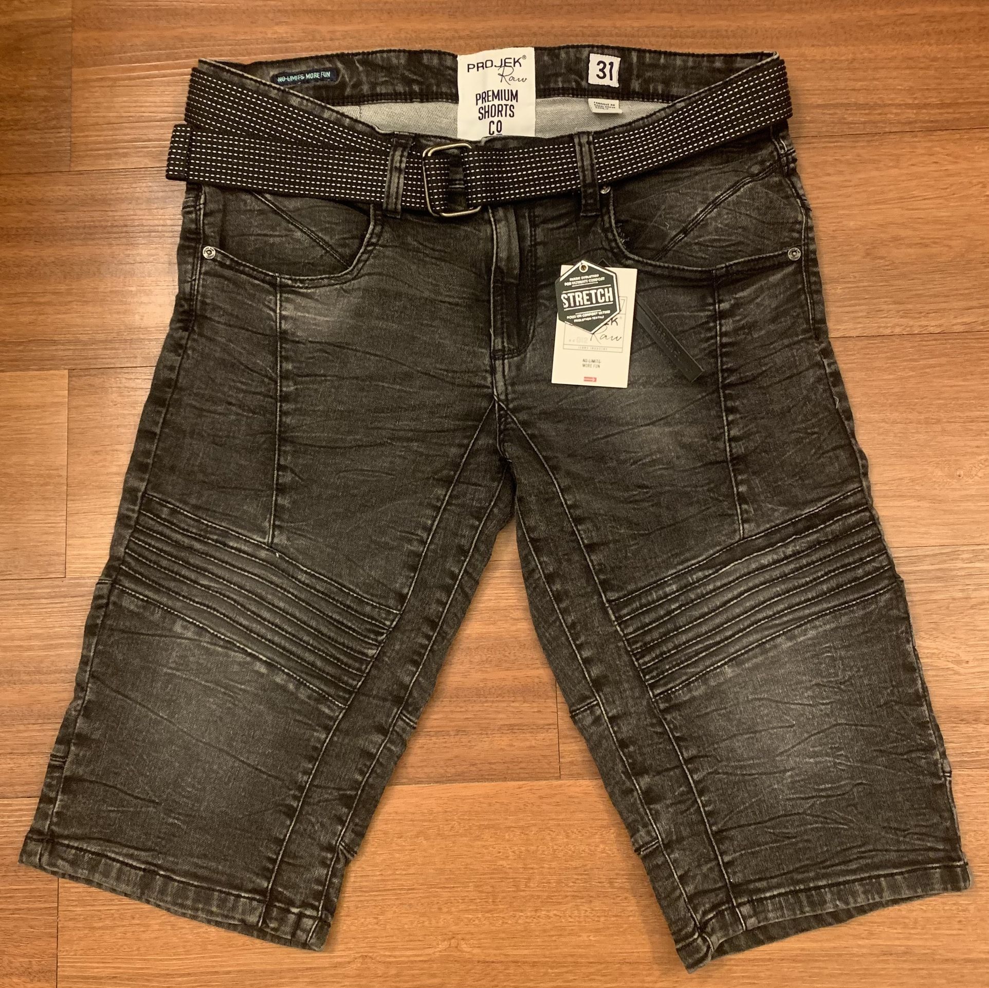 Projek Raw Premium Shorts Stretch Size 31W