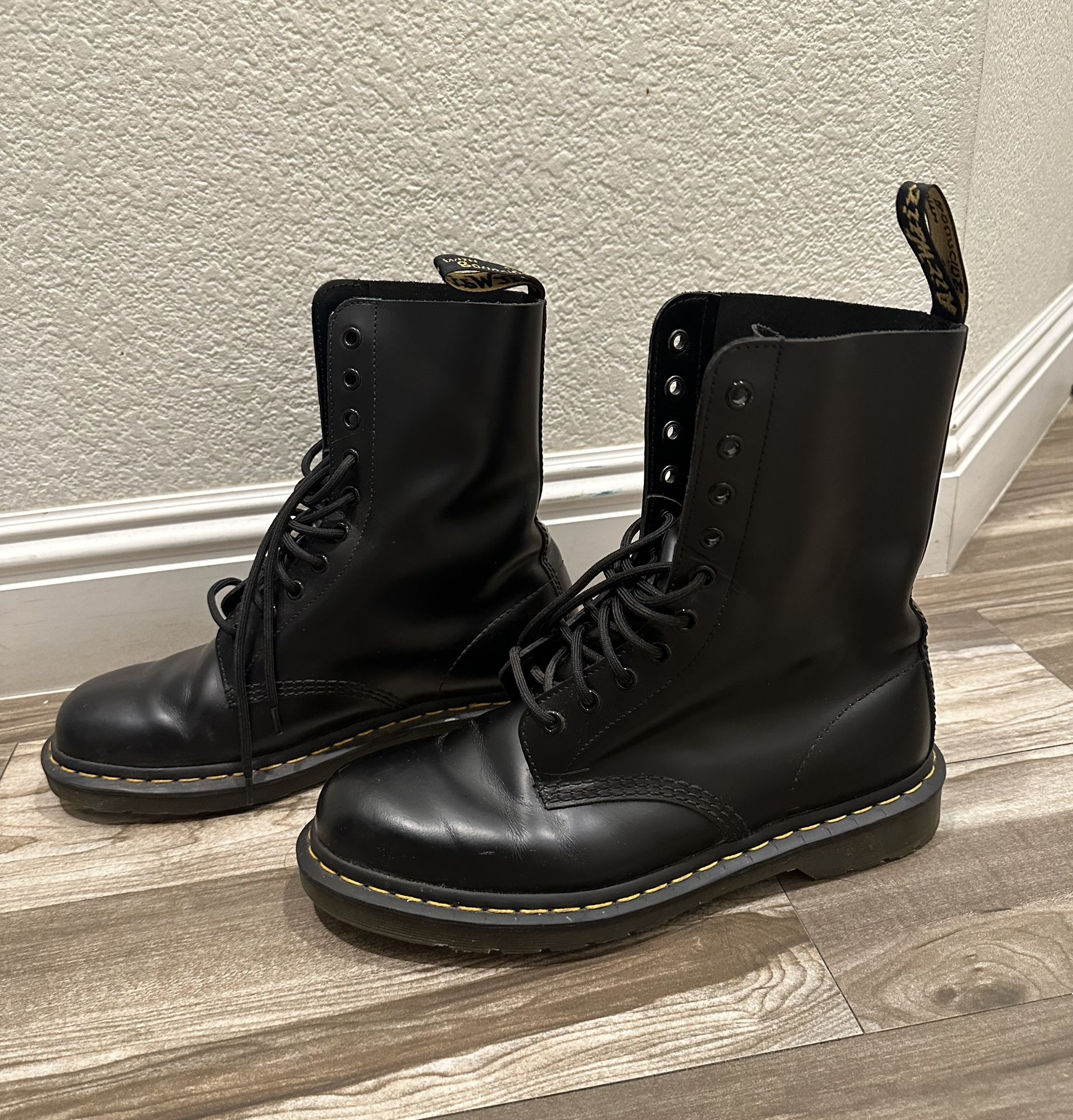 Dr. Martens smooth leather boots