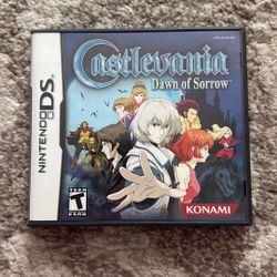 Castlevania Dawn Of Sorrow For Nintendo Ds
