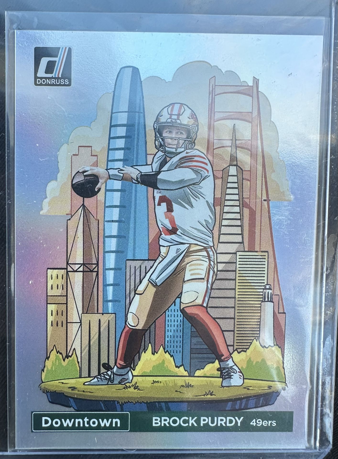 2024 Donruss Brock Purdy Downtown #4