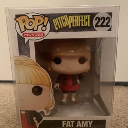 Funko Pop! Movies Pitch Perfect Fat Amy #222 Vinyl Figure Slight Box Damage W Protector