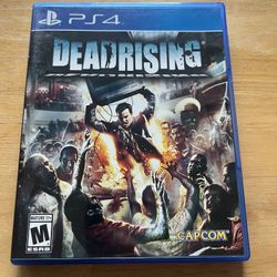Dead Rising PlayStation 4 Ps4