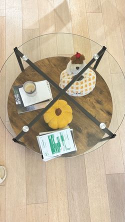 Glass Top Coffee Table